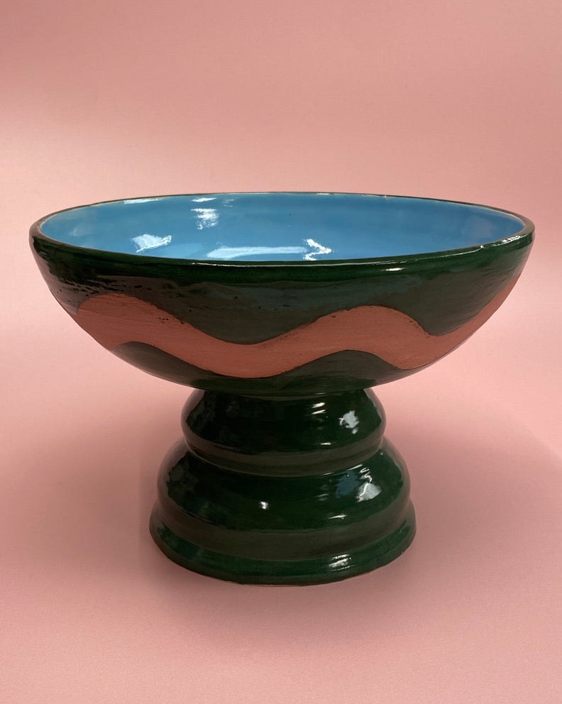 Hills Pedestal Bowl