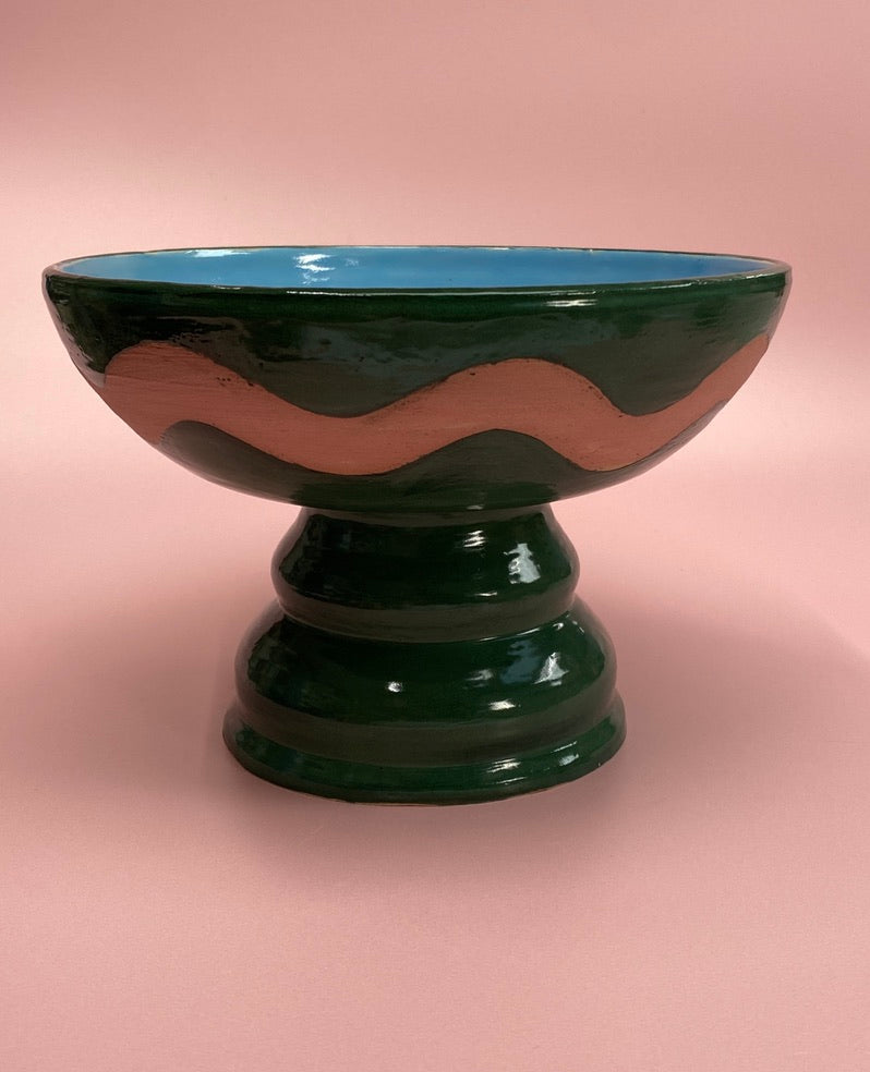 Hills Pedestal Bowl