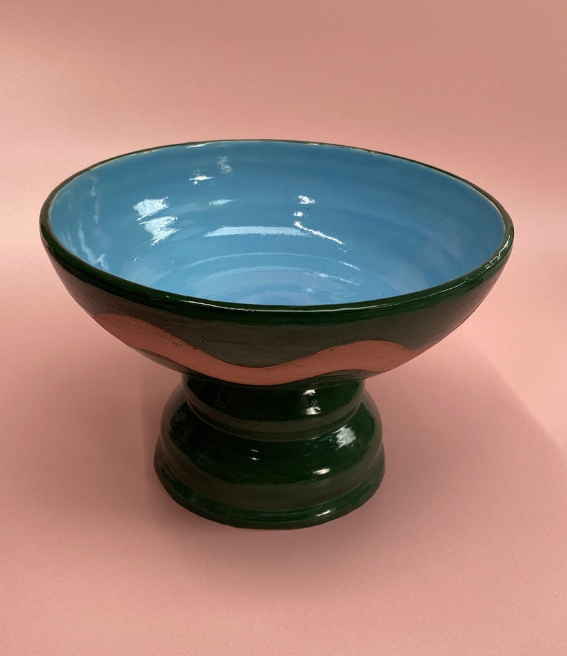 Hills Pedestal Bowl