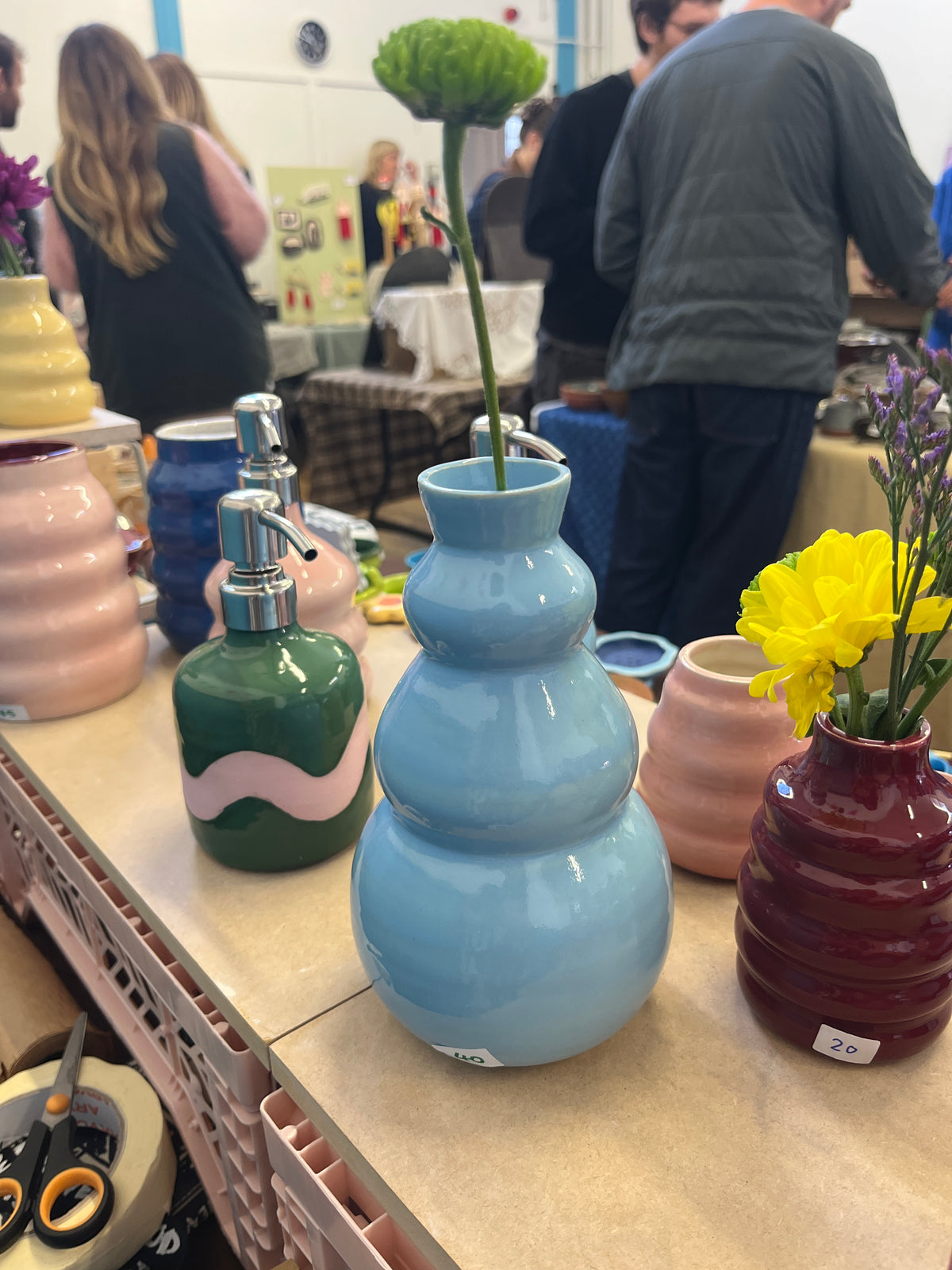 Large chubby vase