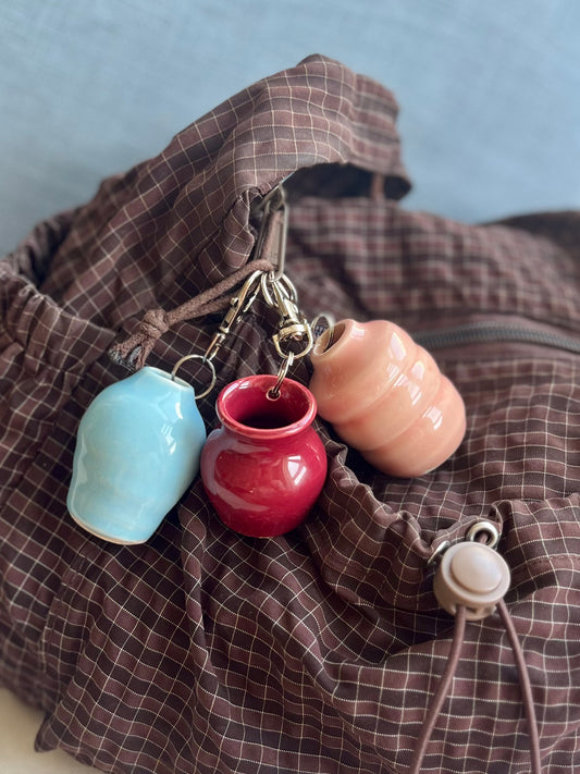 Mini Vase Bag Charm